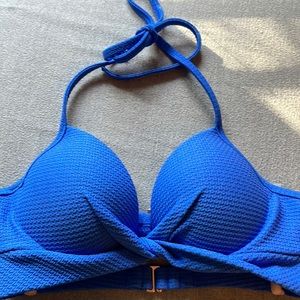 royal blue bikini top